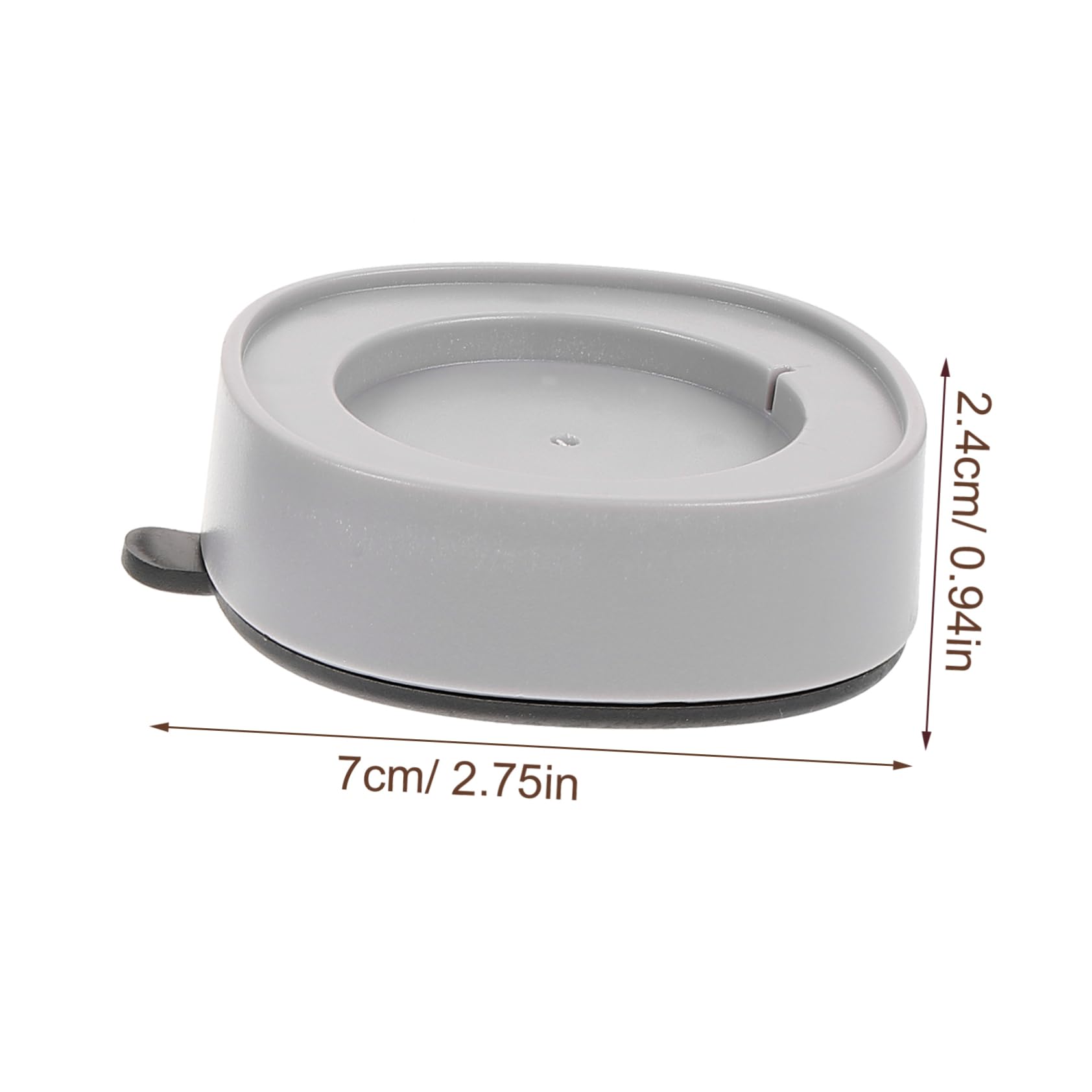 KALLORY Pack Washer Pads Washing Machine Stabilizing Pads Anti-Slip Feature for Easy Maintenance