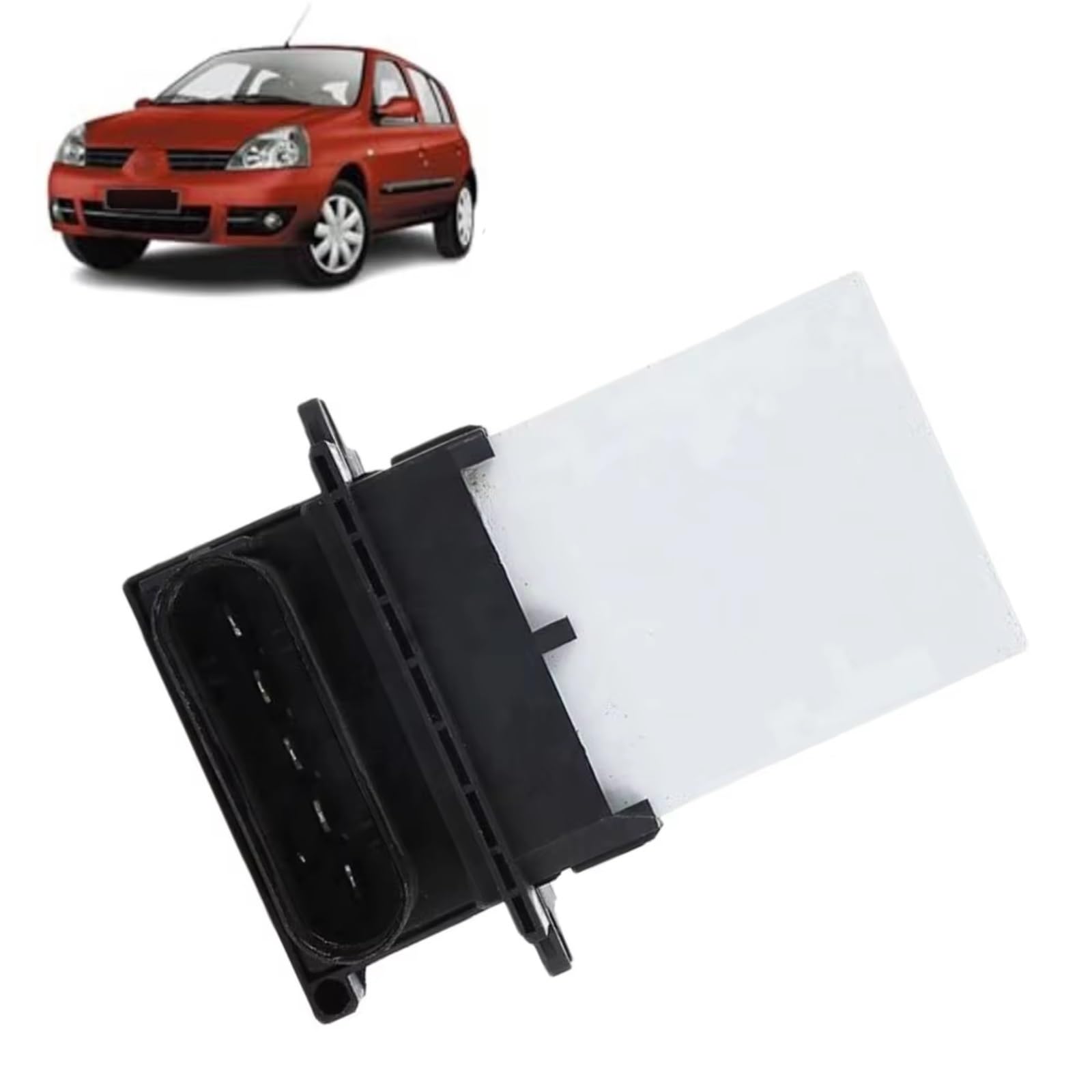 Car Resistenza per ventola Compatibile Con Clio 2 1998 1999 2000 2001 2002 2003 2004 2005 2006 2007-2024 Resistenza Di Controllo Ventilatore Riscaldatore Motore Dell'auto 7701051272