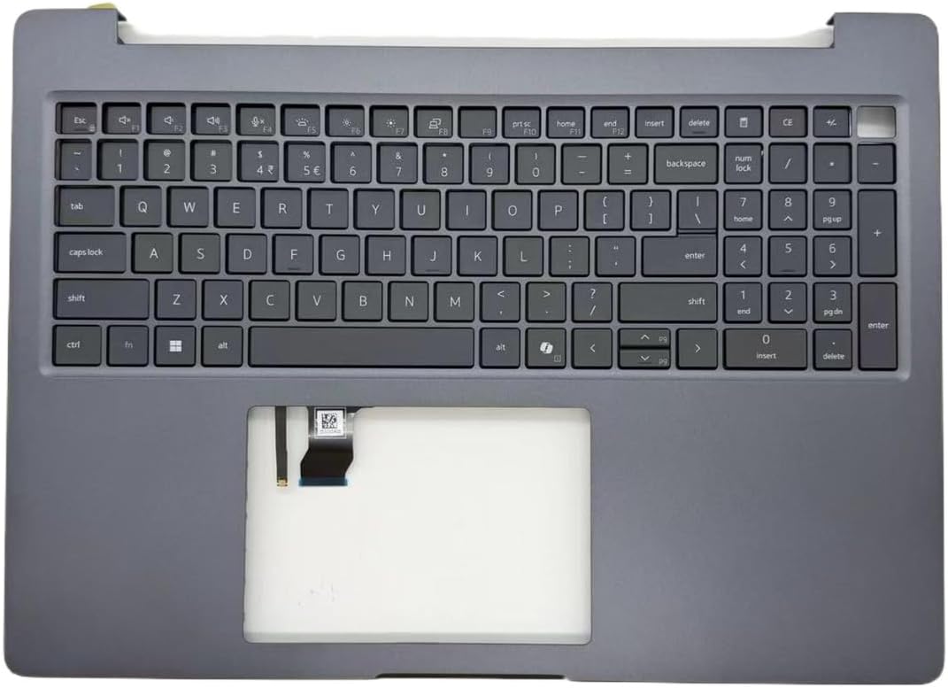 New for Pro Max 16 Plus MB16250 Laptop Palmrest Upper Case with Keyboard C Lid 0NJDHC NJDHC (C Shell with Keyboard)