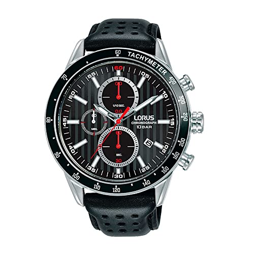 Lorus RM335GX9 - Reloj analógico de Cuarzo con Correa de Piel auténtica para Hombre