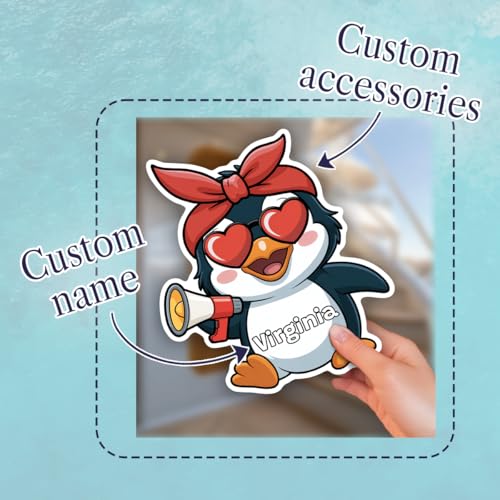 Imán decorativo grande para puerta de crucero personalizado miniatura 4