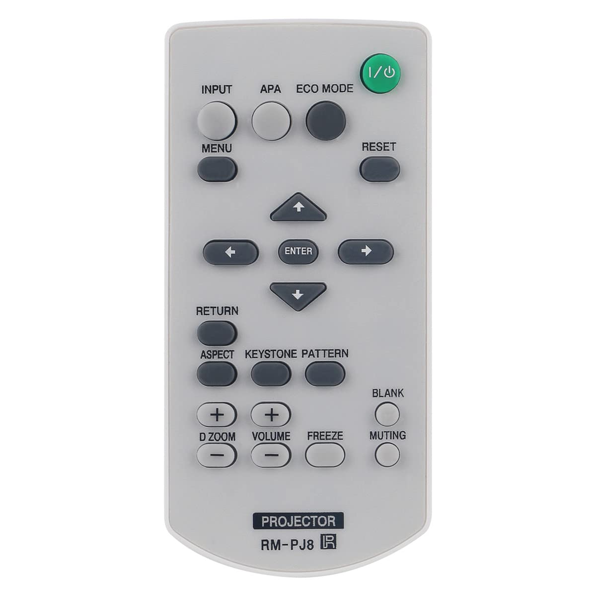 RM-PJ8 Replace Remote Control Fit for Sony Data Projector VPL-DX127