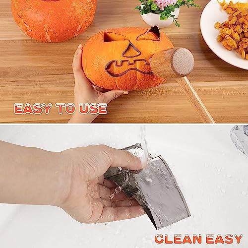 7 Pezzi Kit Intaglio Zucca Halloween, Kit per