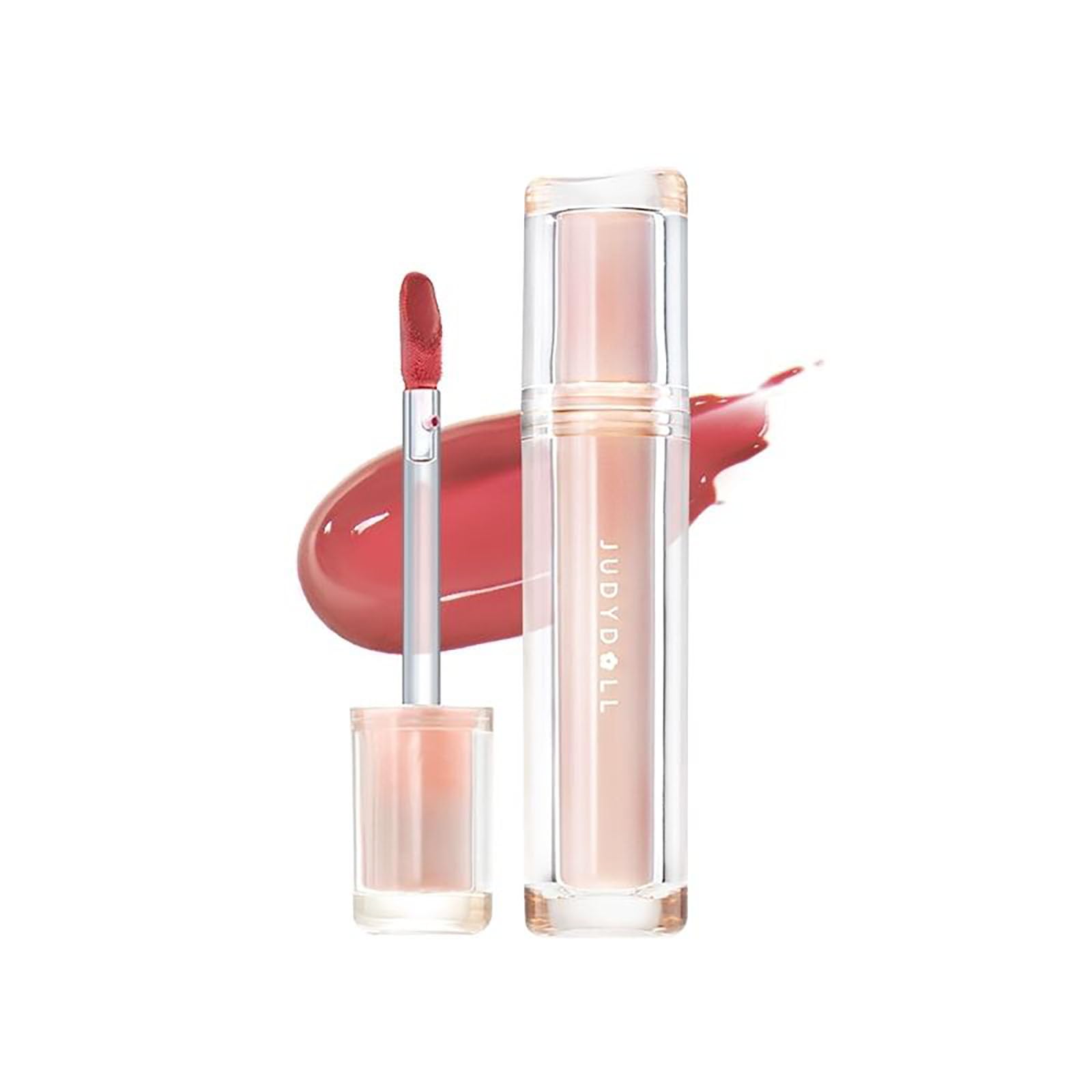 Judydoll Ice Watery Lip Gloss, Ice Tea, Moisturizing, Non-stick