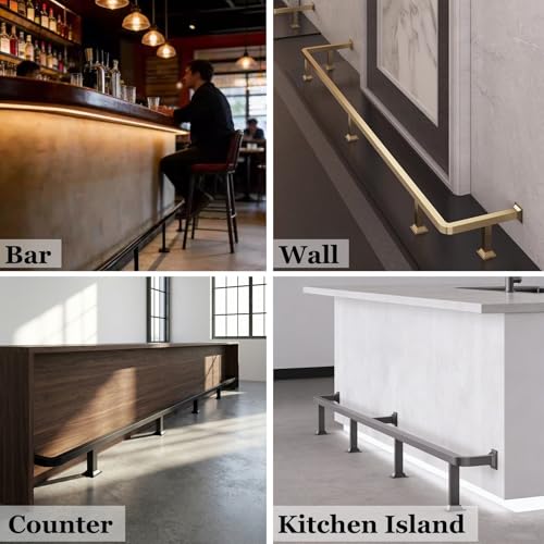 Carril pie de bar de 2.4M para solucionar la fatiga en taburetes 8