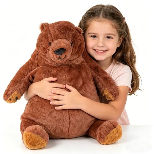 Giant DjungelskogBear, Giant Teddy Bear, Large Teddy Bear, Giant Stuffed Animal, All Ages Gift for Children/Girlfriend/Valentine's Day/Christmas/Birthday/Baby Shower/Party Decorations (80cm/31.5inch)