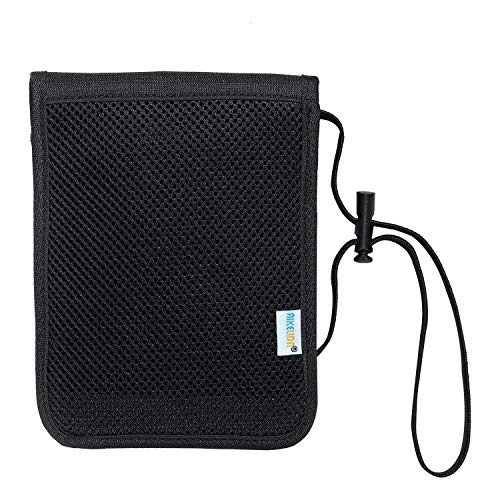 Rfid Blocking Stash Neck Wallet, Travel Pouch Passport Holder For Women Men - Black #TOP4