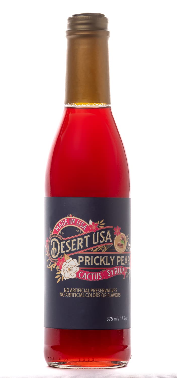 DesertUSA’s Prickly Pear Cactus Syrup for Cocktails, Sauces