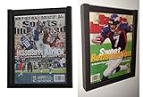 DisplayGifts PACK of 2 Magazine Display Cases Frames for CURRENT Sports Illustrated or Comic Book BH02-Q2