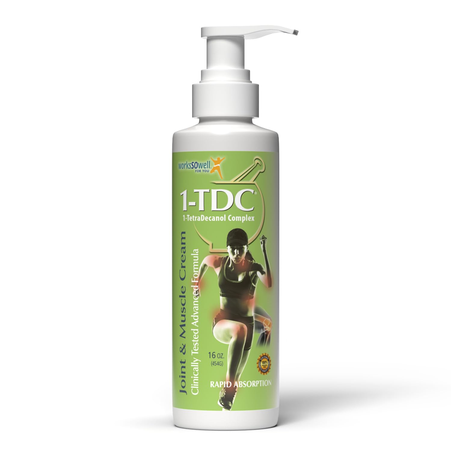 1-TDC Joint & Muscle Relief Cream - Use On Back, Knee, Neck, Shoulder, Hip - Soothes Stiff Joints, Muscles, and Injuries in 5-10 Minutes - Relaxer - 4 oz — Amazon image 6