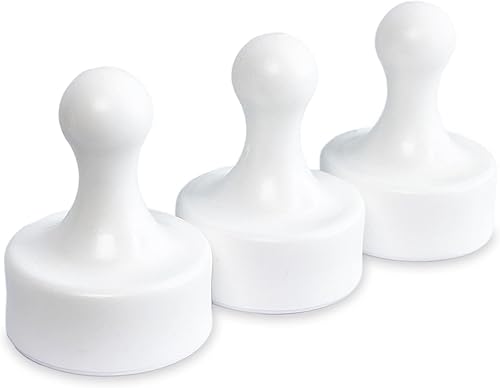 GLASSBOARD STUDIO Potentes imanes de neodimio, en forma de peón, fuerte imán para neverarefrigerador y pizarra blanca, ideal para oficina, cocina,