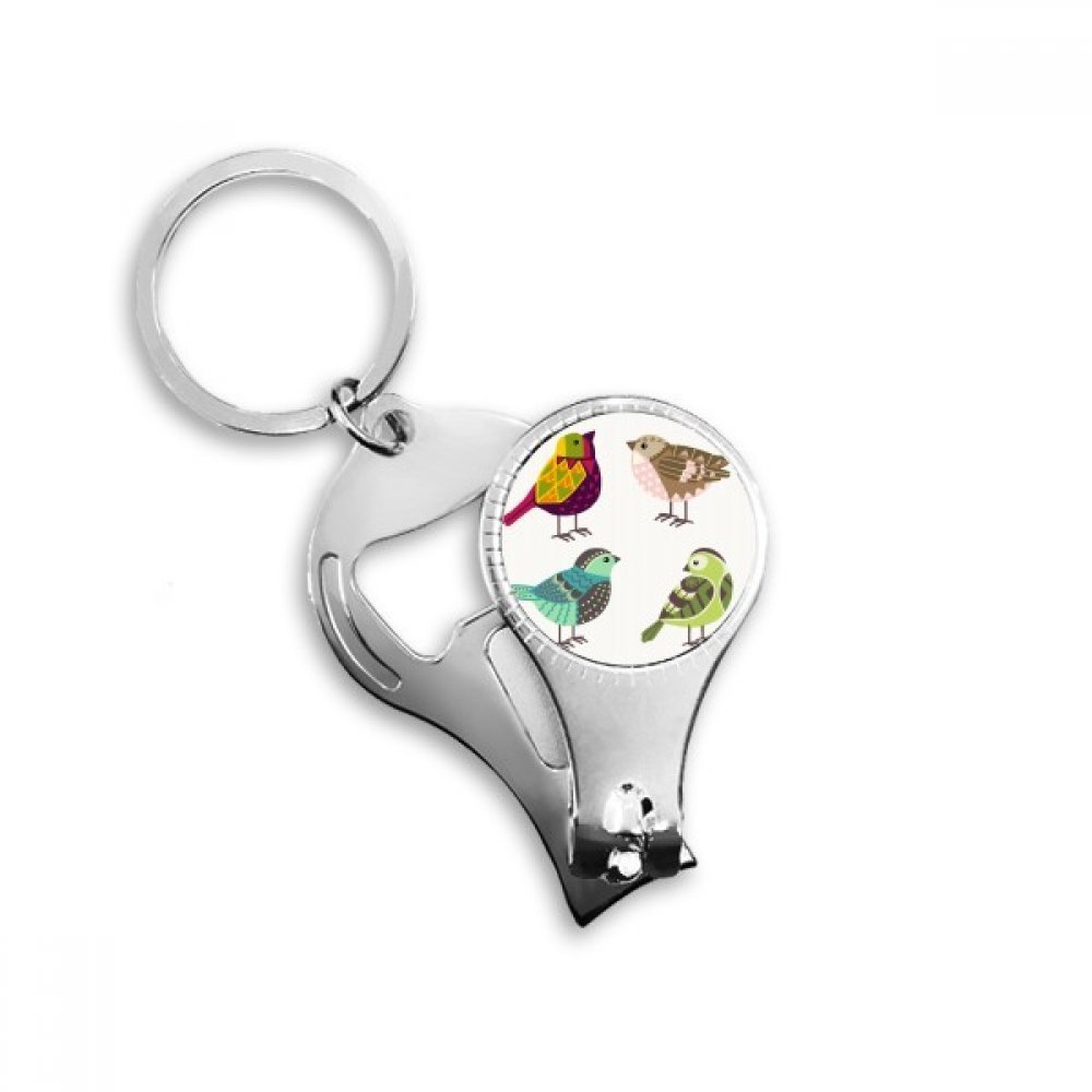 Porte-clés oiseaux coupe-ongles pour résoudre les urgences du quotidien