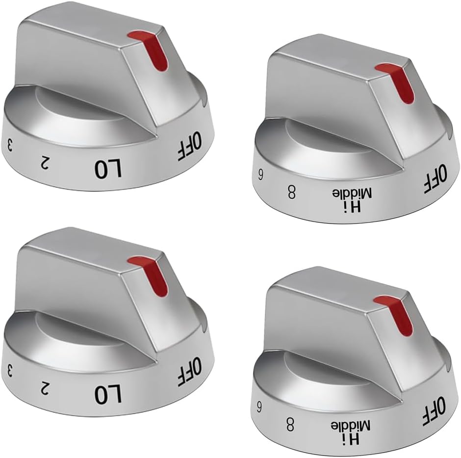 DG94-03500A/Z Compatible with Samsung NE63T8111SS/AA NE63T8311SS/AA Stove Knob Replacement, Electric Range DG94-03500V & DG94-03500W Stove Knobs (Not Universal)