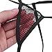 Freebily Women's Lingerie Fishnet Knickers G-String Bikini Micro Thong Underwear