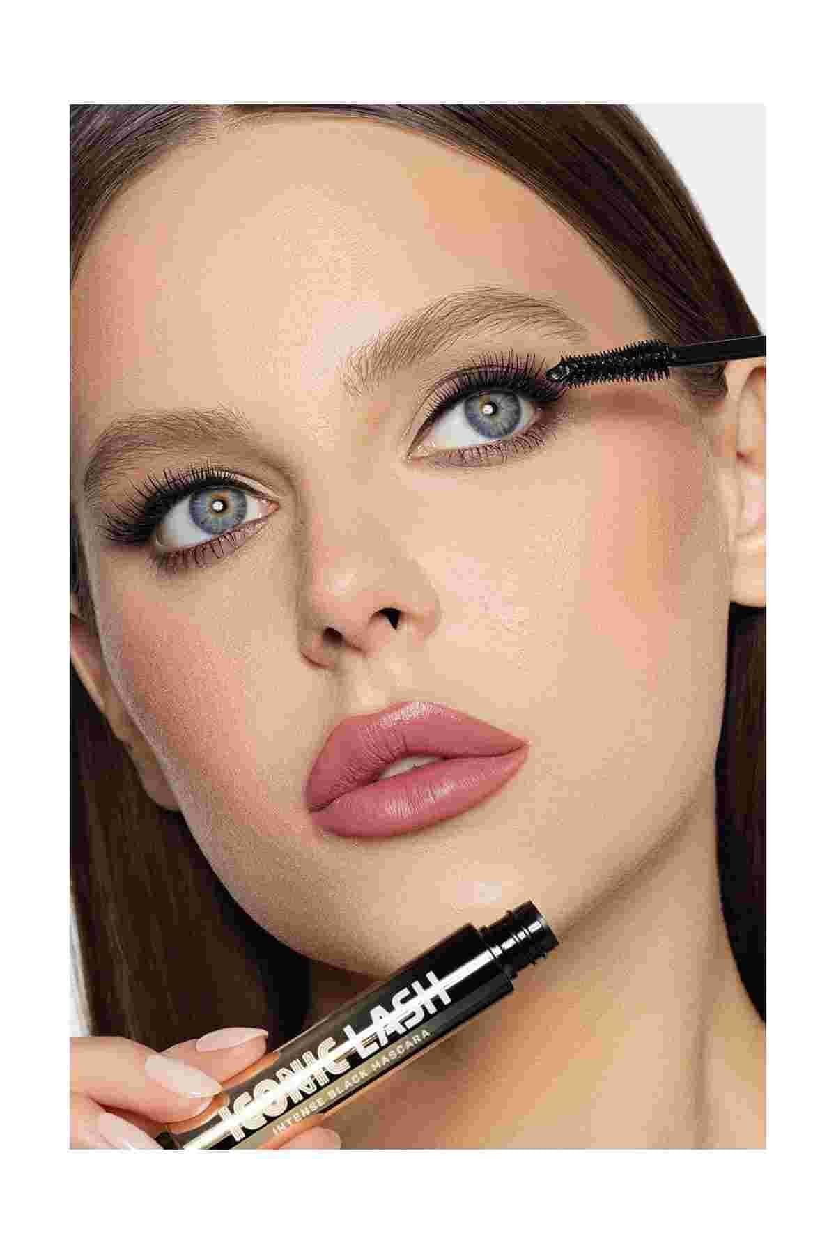 Golden Rose Iconic Lash Intense Black Mascara - Yoğun Siyah Maskara 2'li Set