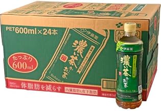 Itoen Oi Ocha Dark Brown PET 20.2 fl oz (600 ml) 1 Case (24 Bottles)