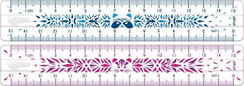 Maped 245301 - stossfestes Lineal STUDY FANCY 15 cm