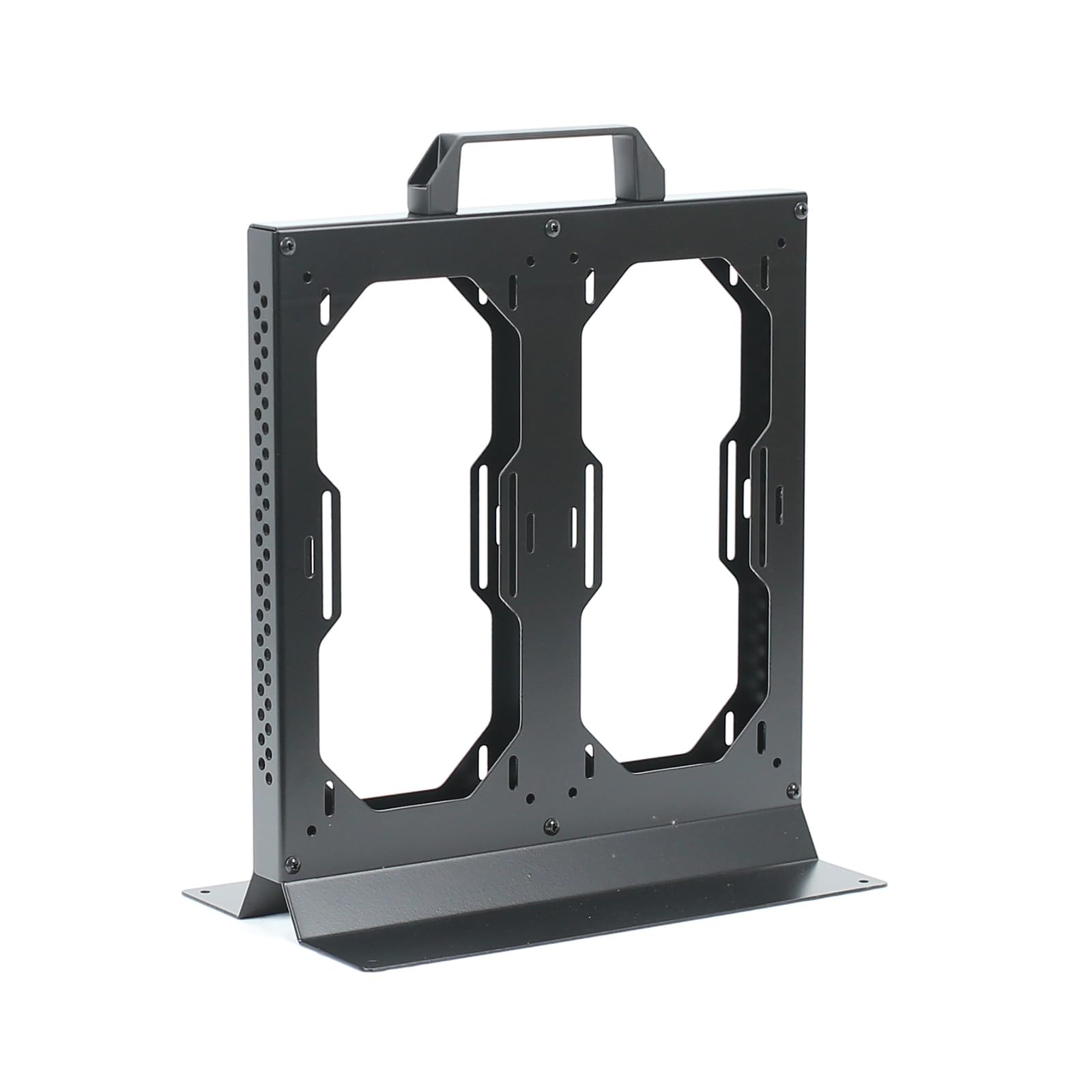 Esterno Due 240 Radiatori Staffa Telaio In Metallo per Migliora I Sistemi di Raffreddamento PC Stabilità Metallo Esterno Computer CPU Cooler Staffa di Montaggio