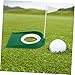 Abaodam 4pcs Golf Putting Hole Cups Flags Practice Aid for Boys and Girls Men and Women Your Putting Skills Office Backyard Games