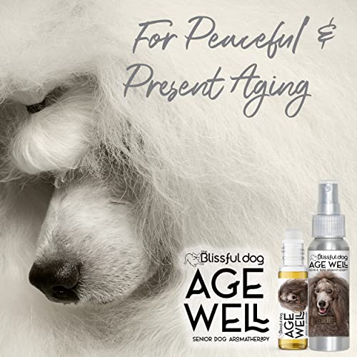 Image of The Blissful Dog Poodle Age Well Dog Aromatherapy Roll-On Bottle for Your Dog's Peaceful Ageing