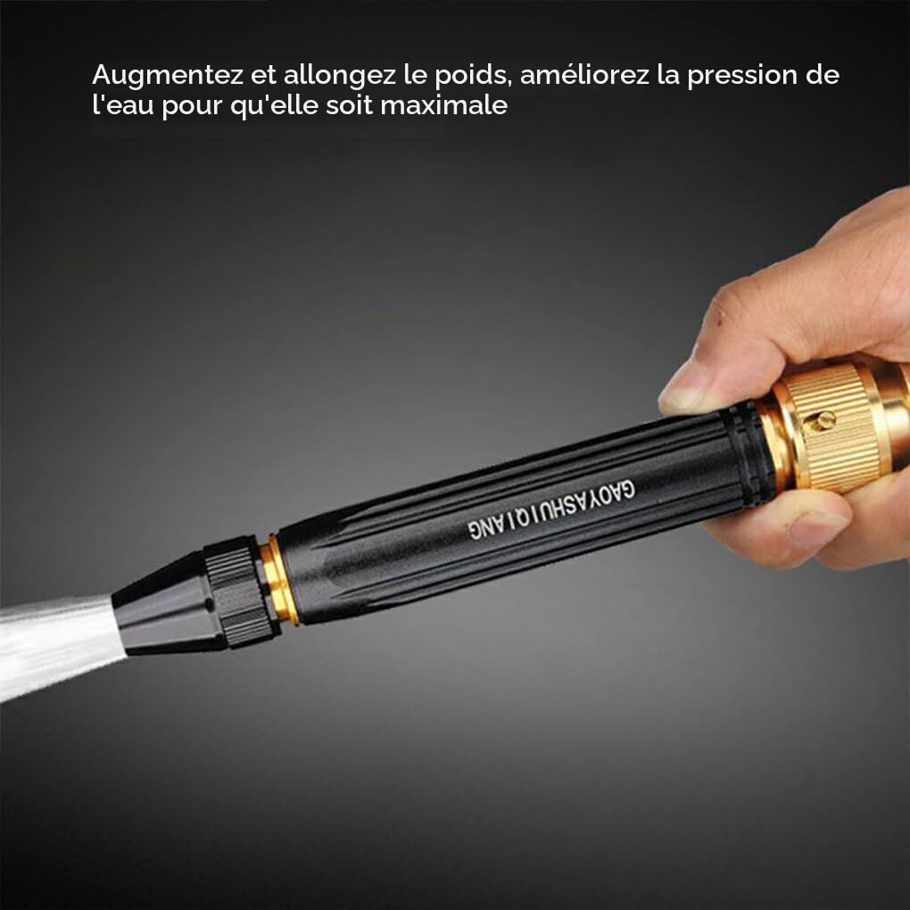 Buse de pistolet à eau haute pression, en alliage de nettoyage puissant et efficace, buse de pistolet à eau pour lavage de voiture et de ménage, facile à installer, tapez 3