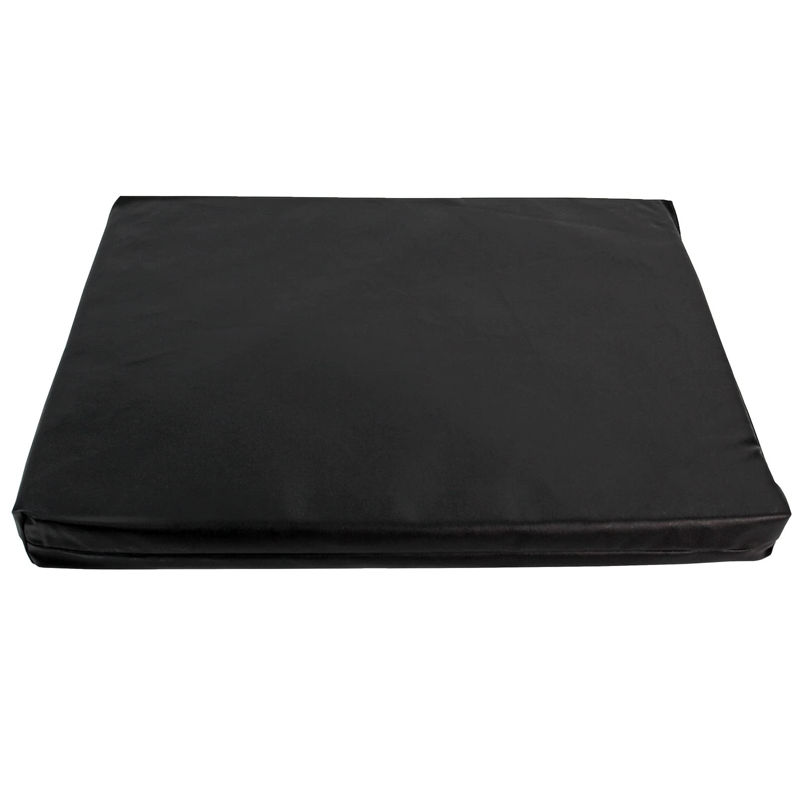 Actiaspet - Heavy Duty Small Black Dog Crate Bed with Waterproof PVC Pet Bedding | 61 x 46 x 5 cm — image 1