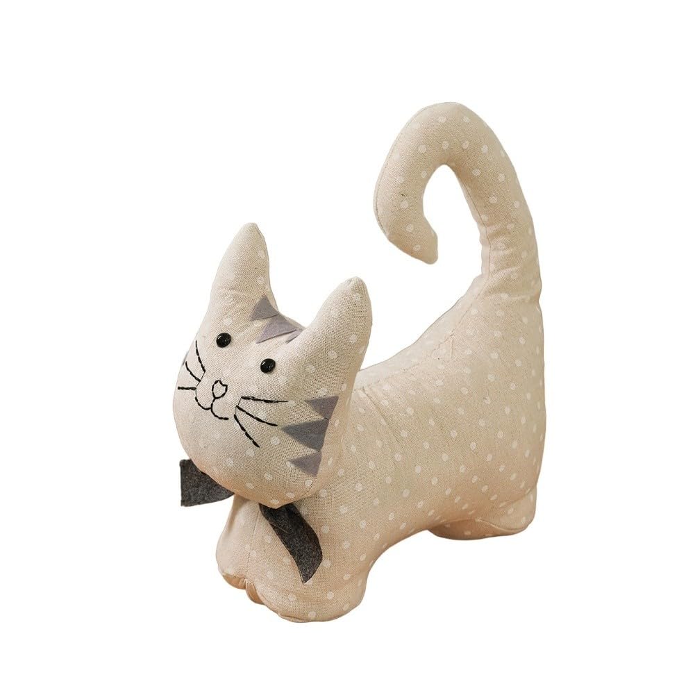 Simpatico fermaporta a forma di gatto 3D: protezione silenziosa e decorazione elegante per la casa