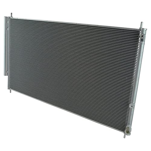 Image of TRQ A /C Condenser and Receiver Drier Assembly Compatible with 2005-2010 Honda Odyssey