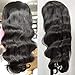 LONG YAO Headband Wigs for Black Women Human Hair Body Wave Headband Wig Human Hair Body Wave Can be Restyled into Straight or Curly None Lace Front Wigs Brazilian Virgin Hair Wigs 12 Inch