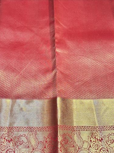 Kaushya kanchipuram silk saree in pure silk – image 2