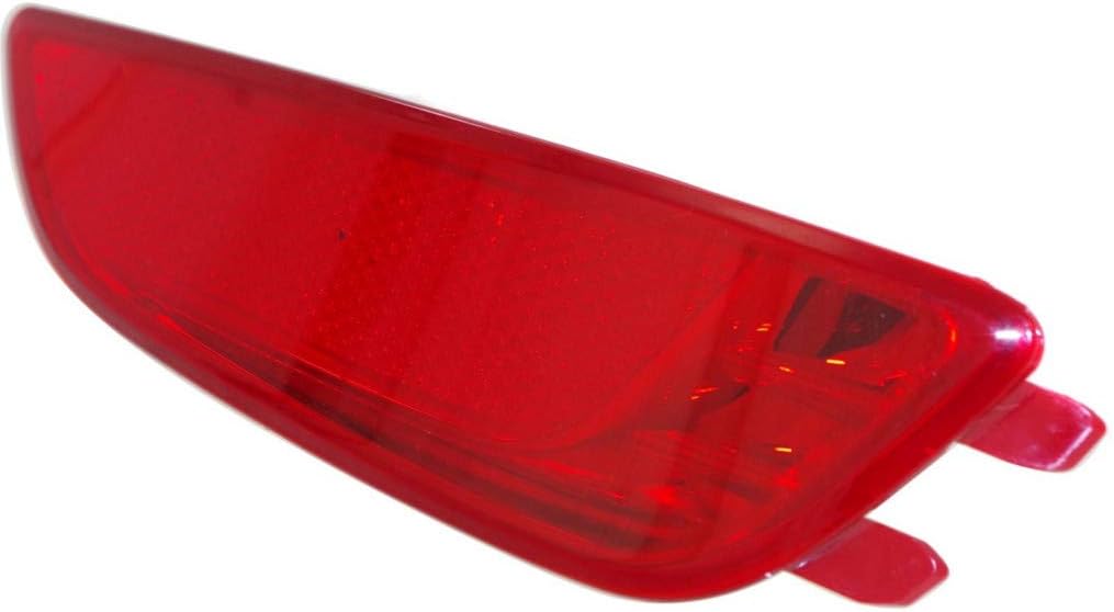 CarLights360 For Hyundai Accent Reflector 2012 13 14 15 2016 Pair Driver and Passenger Side Rear Hatchback CAPA Certified | HY1184104 | HY1185104 | 92405 1R200