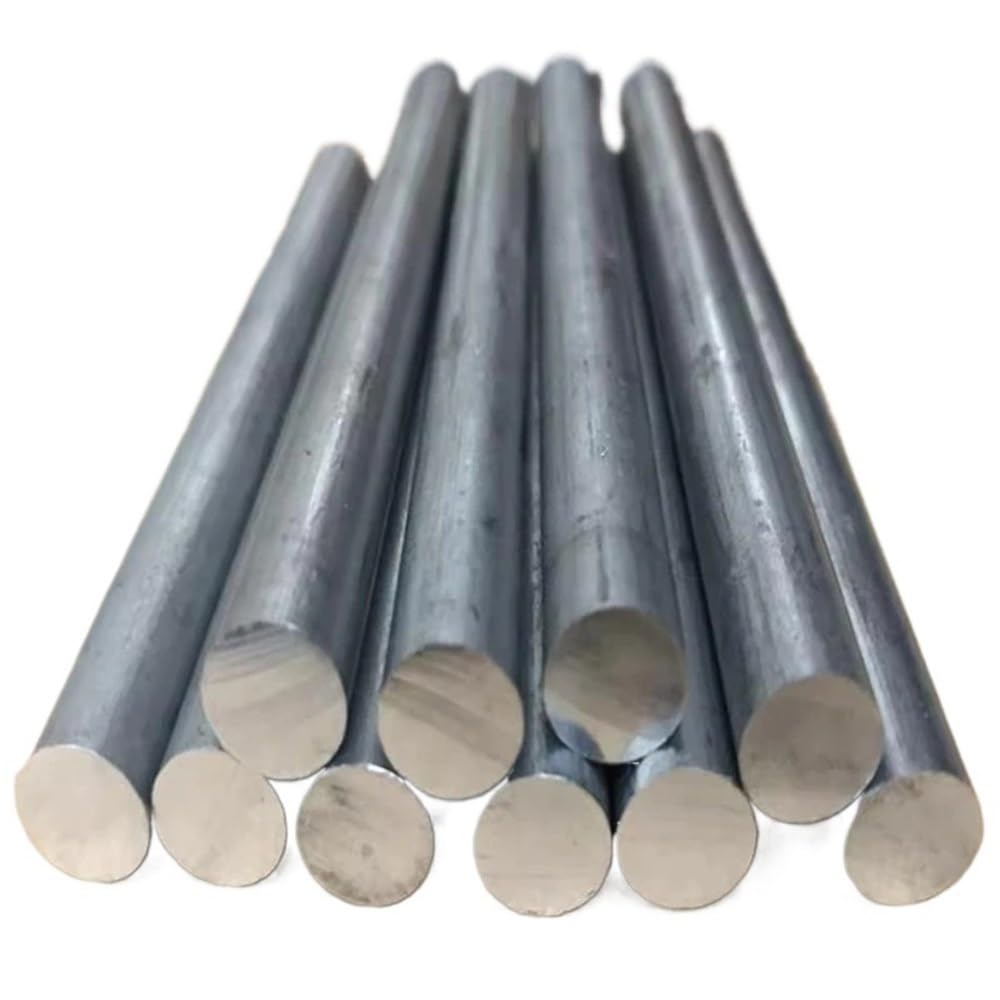 Barre ronde solide en zinc de 300 mm de long, diamètre 10-20 mm, anode en zinc haute pureté for expériences, 1 pièce(18mm)