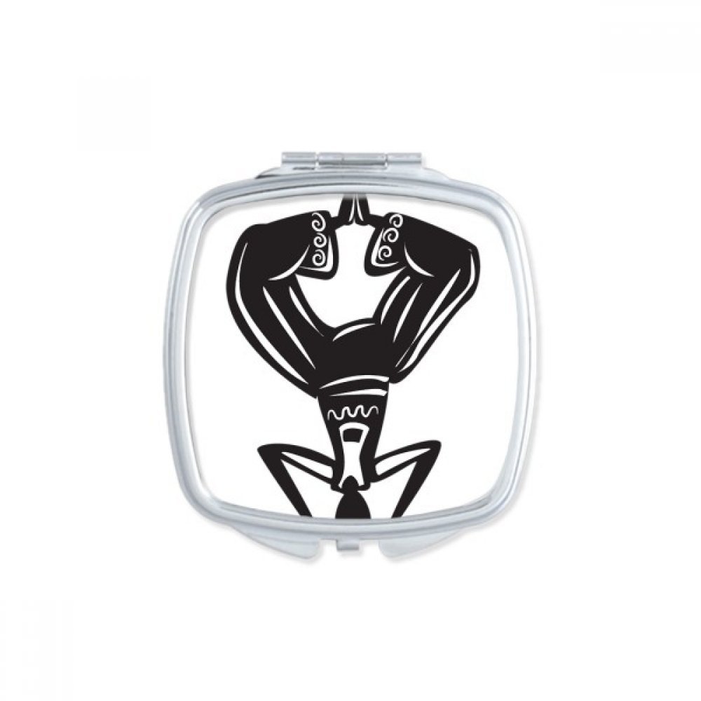 Miroir de poche Danse Mexique, le cadeau mignon fait main idéal
