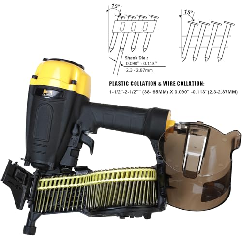 Hbt Hbcn65P 15 Degree 2-1/2-Inch Coil Siding Nailer With Magnesium Housing thumb #4
