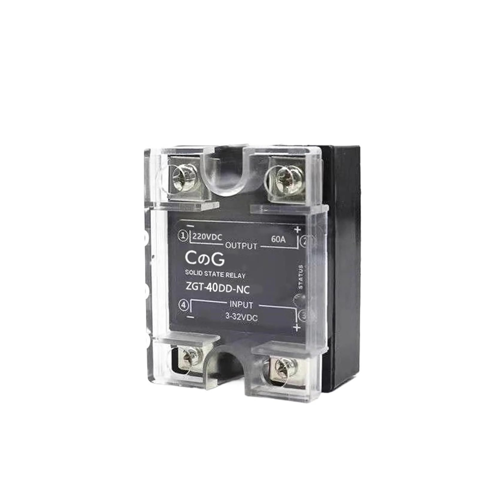 Relais SSR 40DD NC Commutation CC Silencieuse Haute Performance
