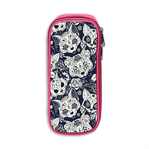 Preisvergleich Produktbild Fox Line Pencil Pen Case Beuteltasche Student Stationery Office Kosmetische Schminktasche Aufbewahrung Pink