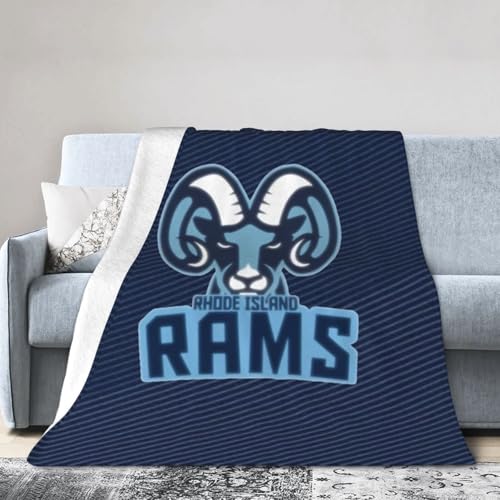 Uri University of Rhode Island Rams Ultra-Soft Micro Fleece Blanket Soft Comfortable Flannel Blanket Available for Bed Couch Living Room