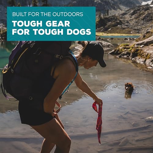Image of Wilderdog Dog Bandana with Lightweight Quick Drying Poly-Blend Mesh Material in Laramie