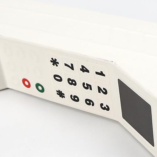 Miniatura 6 de Adorno retro de los años 80 y 90 para teléfono celular, modelo de teléfono celular falso, accesorio fotográfico de simulación móvil inalámbrico