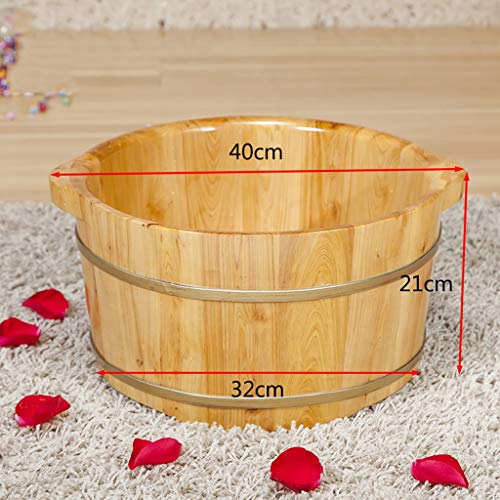 Spa de pies de madera para pedicure y masaje 21 cm miniatura 7