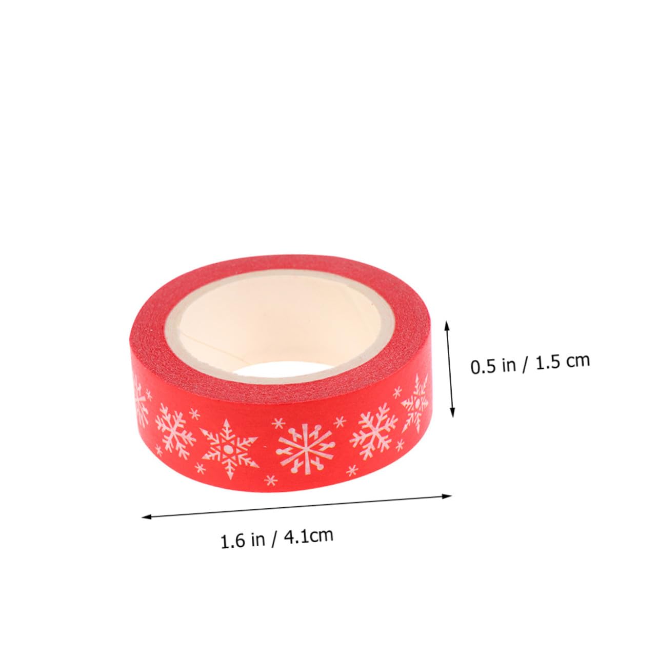 Angoily 24 Rouleaux Ruban Washi Adhésif de Noël Motifs Décoratifs pour Scrapbooking Bricolage et Décoration Maison