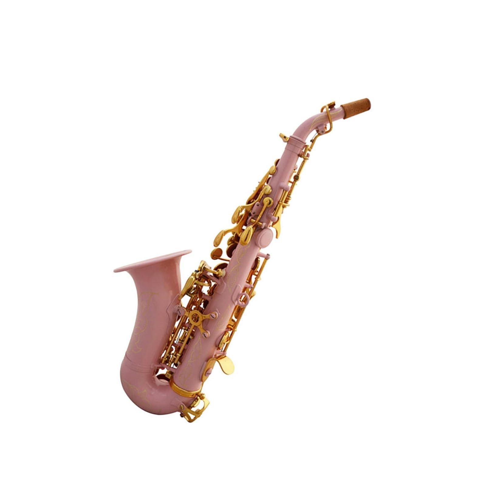 Sassofono Strumento Musicale Sassofono Curvo Rosa In Si Bemolle Minore Professionale