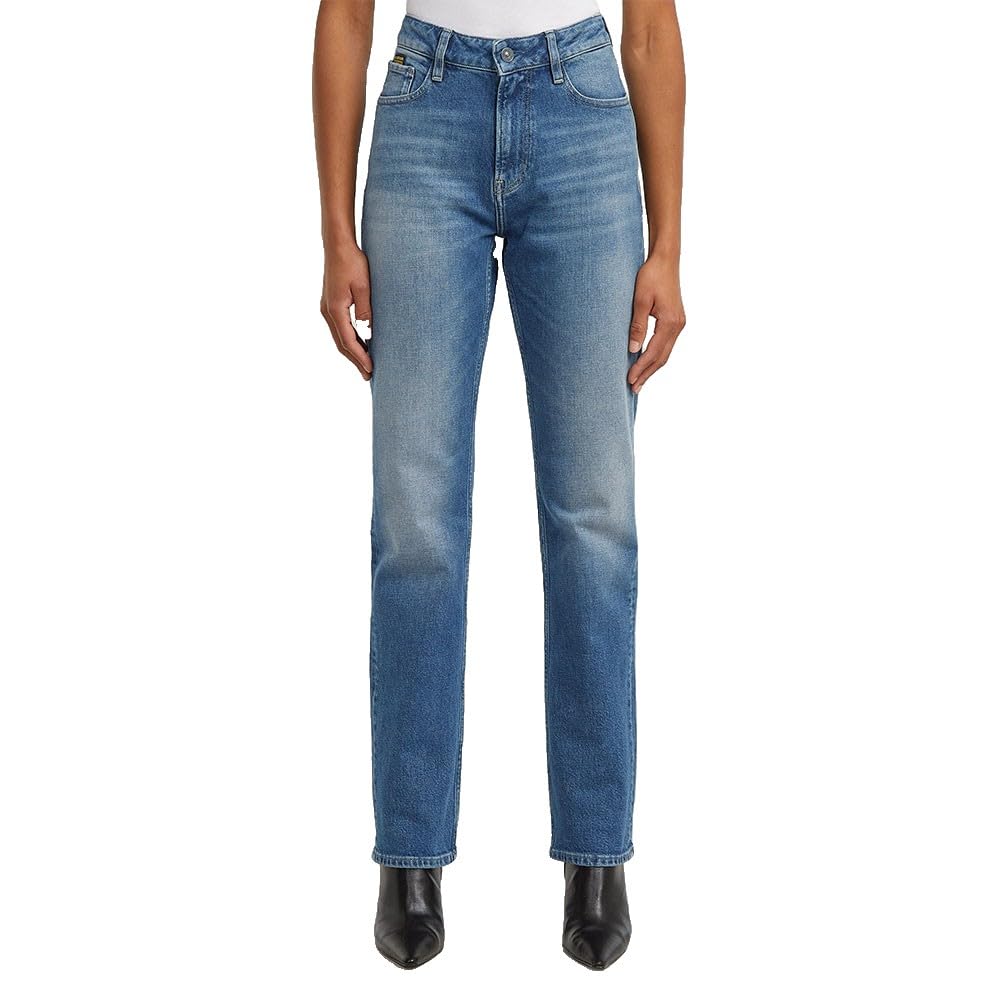 G-Star Damen Jeans Iggie Straight Wmn