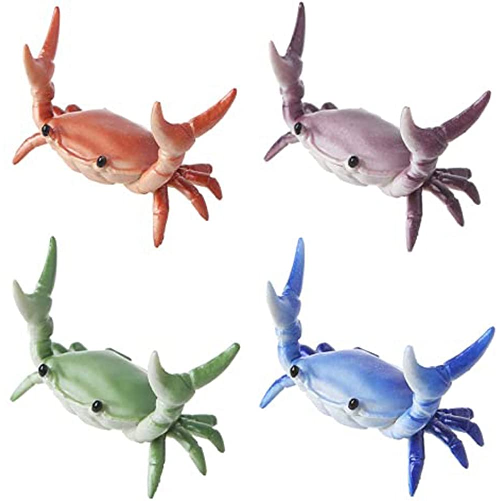 detee Japanese Cute Crab Pen Holder Weightlifting Crabs Penholder Bracket Storage Rack Gift Stationery