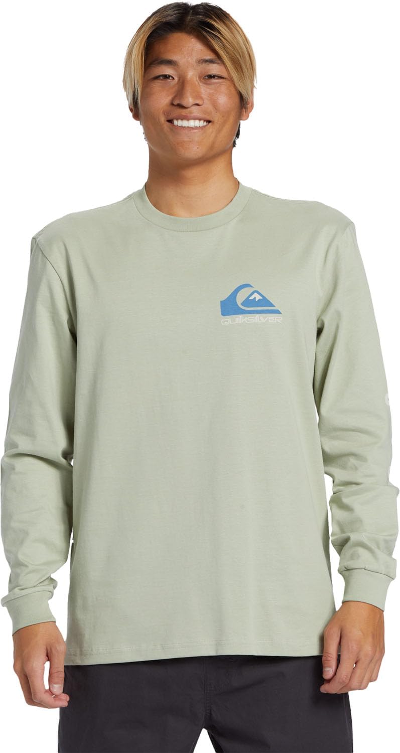 Quiksilver Comp Logo LS T-Shirt - Desert Sage - XXL