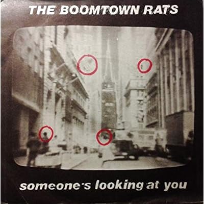 BOOMTOWN RATS someone's looking at you. when the night comes. 7" vinyl SINGLE. ENY34