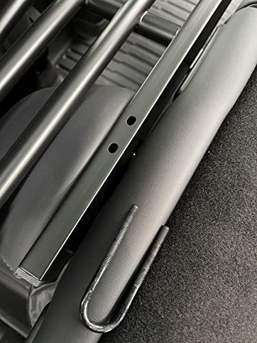 Electric Rebels Hundegitter Auto Kofferraum für Tesla Model Y -> auch für Juniper - Kofferraum Trenngitter stufenlos verstellbar - Einfache Befestigung Kopfstütze - Tesla Zubehör - inkl Montagezubehör