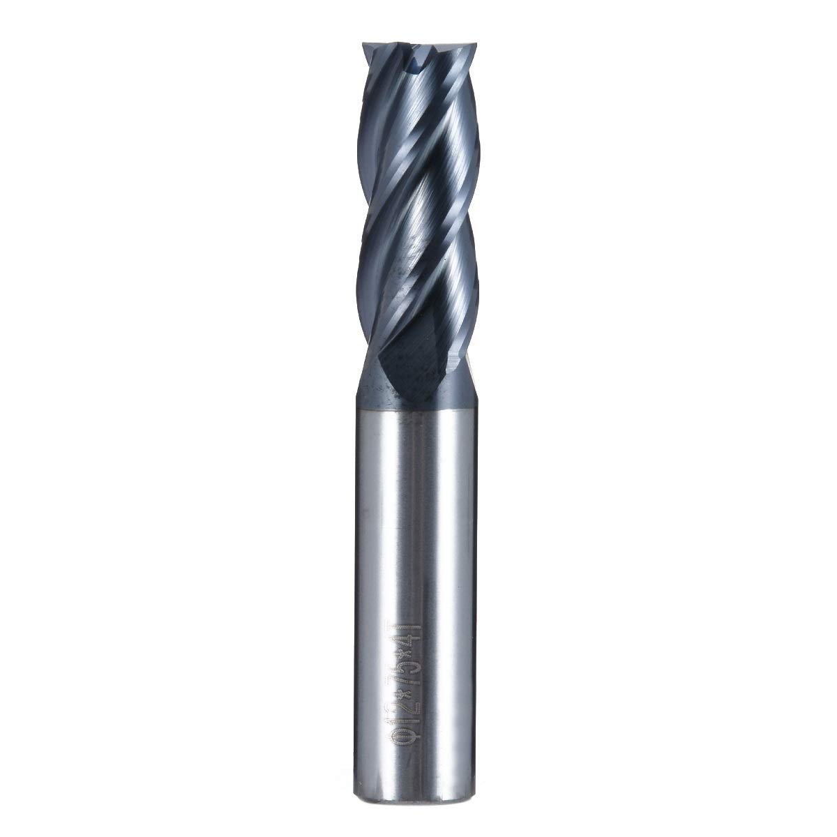 Fraise 4 flûtes carbure de tungstène 12 mm HRC50 pour éviter les vibrations en CNC