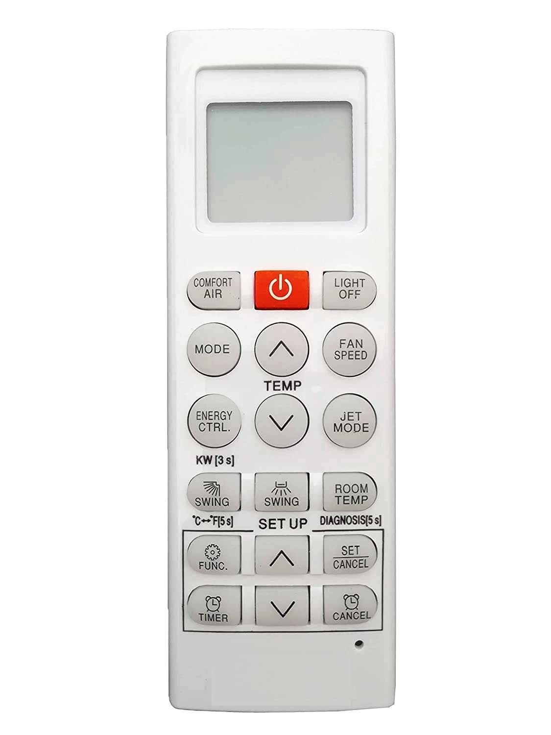 2 Year Warranty Ac Remote Compatible for LG Smart Split Inverter AC Remote (AC-36H), White-image-44