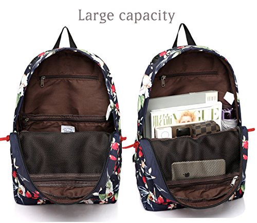 VASCHY School Backpack for Girls, Cute Schoolbag Bookbag for Kids/Teens/Middle School/College/Work Backpack for Women4